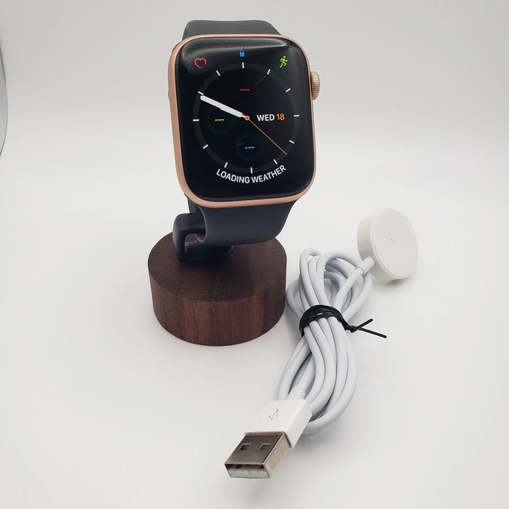 Apple Watch Series 4 Smartwatch Unisex 44mm Rose Gold GPS Cellular LTE A1976